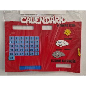 Calendário em EVA