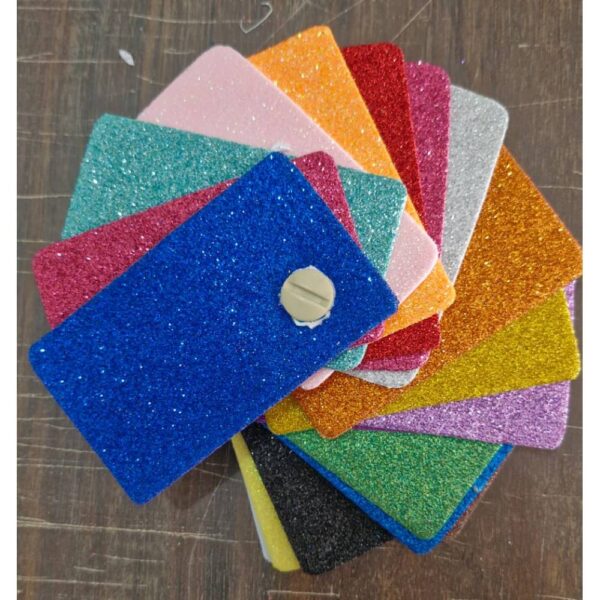 Placa com Glitter de EVA 1,40 X 1M - Verde Água (J30) - Imagem 4